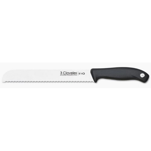 CUCHILLO 3 CLAVELES EVO PANERO 20CMS